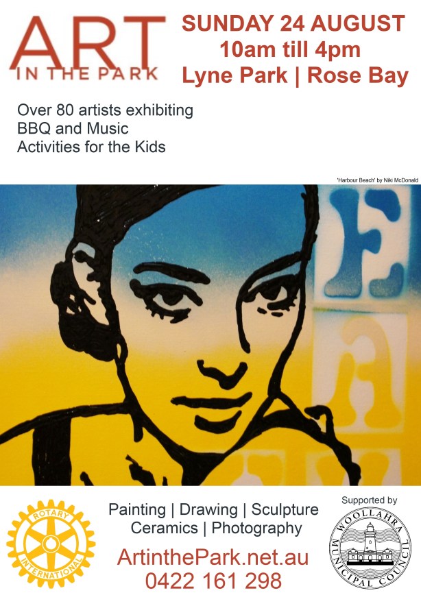 Art in the Park 2014 A4 poster