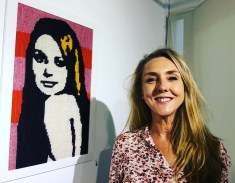 me with sunset tapestry